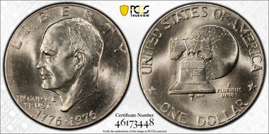 1976-D $1 Type 2 MS65