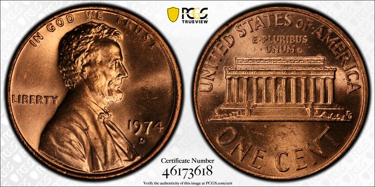 Cert 46173618 - Coin Image