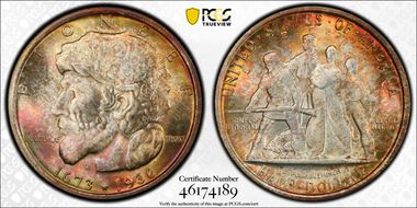 1936 50C Elgin MS68
