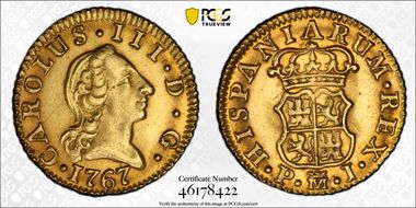 1767-M PJ 1/2 Esc Calico-1251 MS62