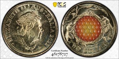 2022 $2 Honey Bee Colorized N1