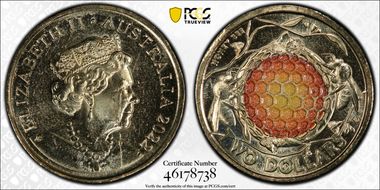 2022 $2 Honey Bee Colorized N1