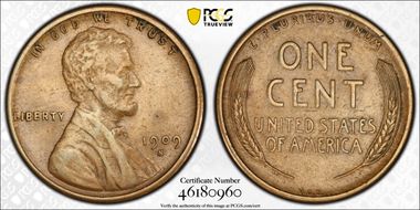 1909-S VDB 1C XF45BN