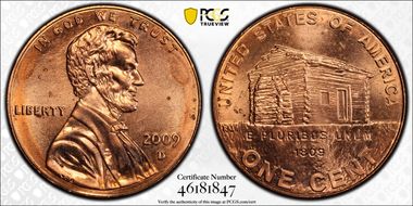 2009-D 1C Lincoln-Early Childhood MS65RD