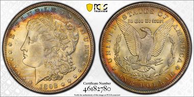 1892-O $1 MS64+