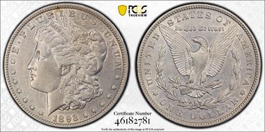 1893-O $1 XF40