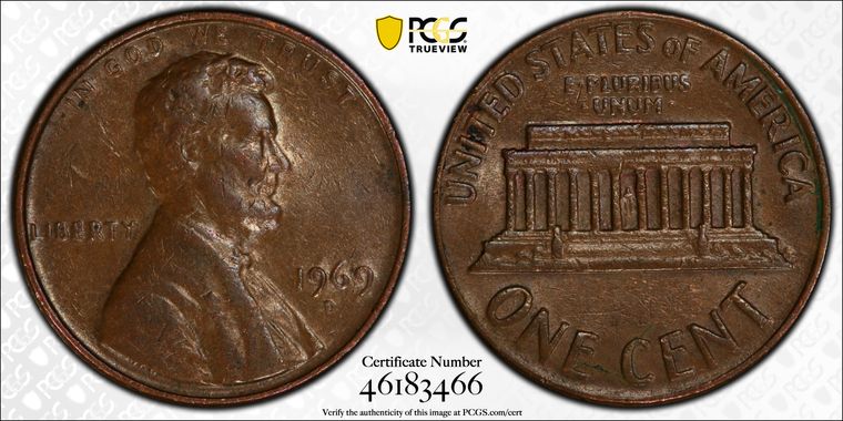 Cert 46183466 - Coin Image