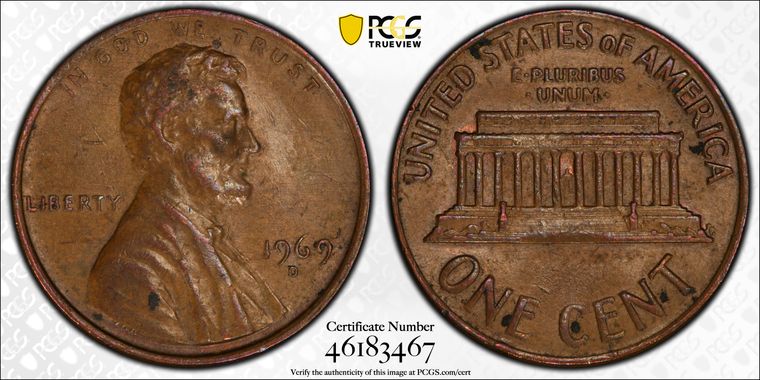 Cert 46183467 - Coin Image