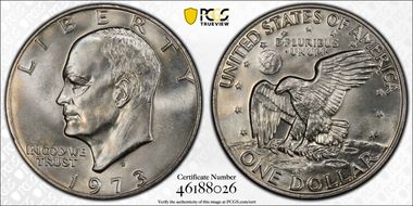 1973-D $1 MS66