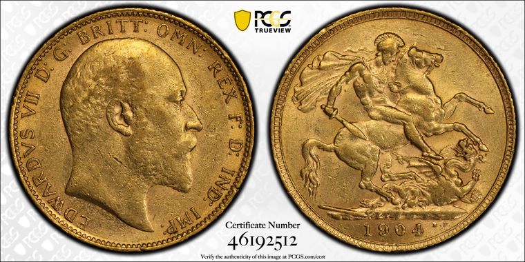 Cert 46192512 - Coin Image