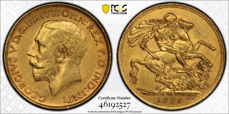 Cert 46192527 - Coin Image