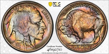 1917 5C MS66