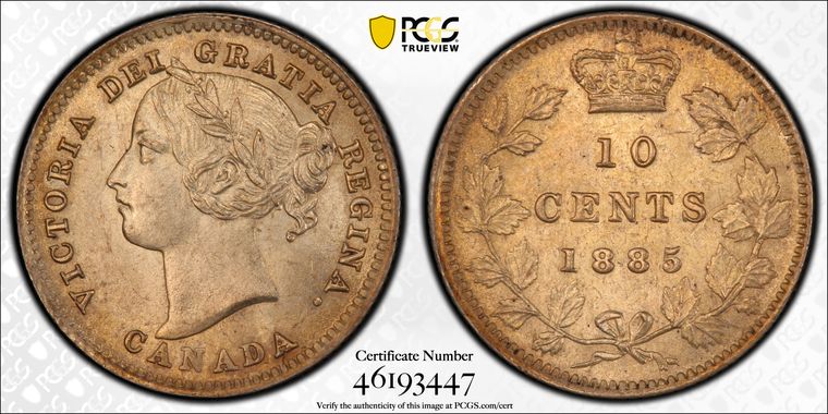 Cert 46193447 - Coin Image