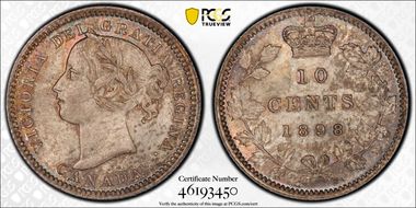 1898 10C OT6 MS66