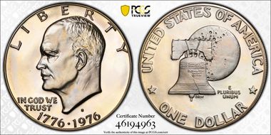 1976-S $1 Silver PR68DCAM