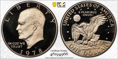 1978-S $1 PR69DCAM