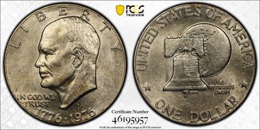 1976-D $1 Type 2 N1