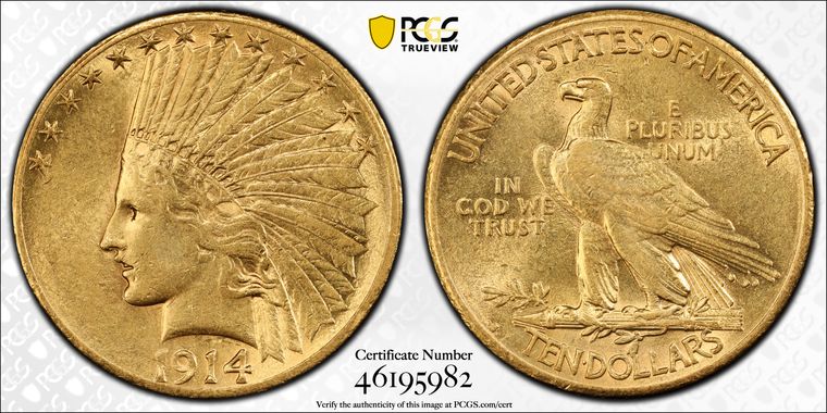 Cert 46195982 - Coin Image