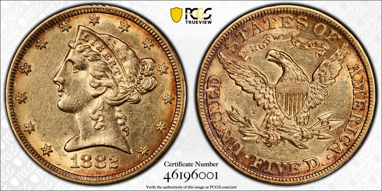 Cert 46196001 - Coin Image