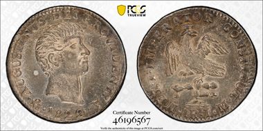 1822-Mo JM Real KM-302 Iturbide MS62