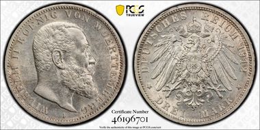 1912-F 3 Mk J-175 AU58