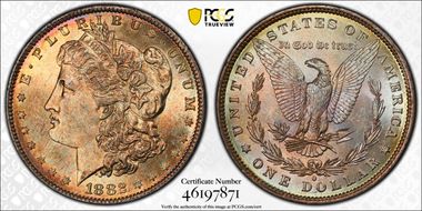 1882-O $1 MS65