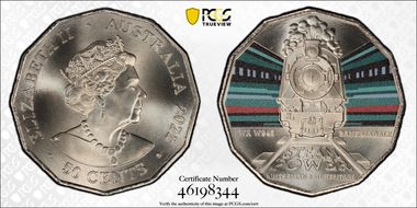 2022 50C WA W945 Banksiadale Australian Rail Heritage MS69