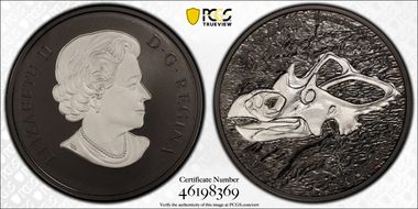 2022 $20 Mercury’s Horned Face  Matte PR70