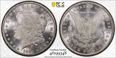 1881-CC $1 MS63