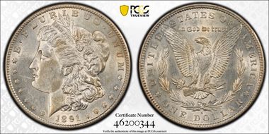 1891-S $1 N1