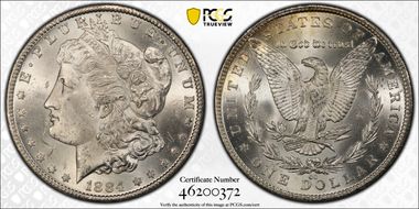 1884-CC $1 MS63