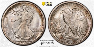 1916 50C MS66+ 