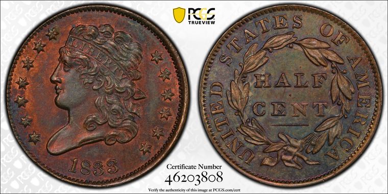 Cert 46203808 - Coin Image