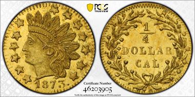 1873 G25C BG-871 MS64