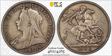 1896 Crown S-3937 LX Edge VF20