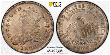 1809 50C O-102a AU55