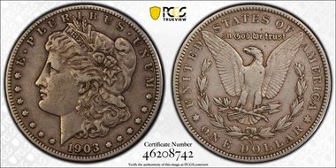 1903-S $1 VF35