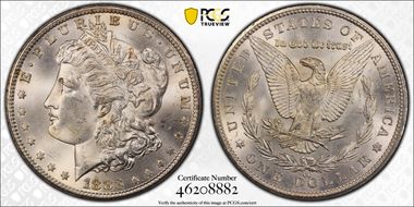 1883-CC $1 MS63
