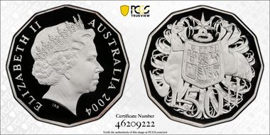 2004 50C Silver PR69DCAM