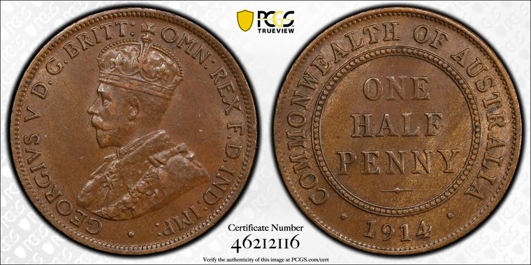 Cert 46212116 - Coin Image