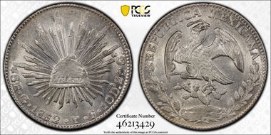 1862-Go YF 8 R Go47 MS62