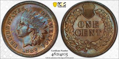 1882 1C MS64BN