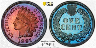 1891 1C PR66RB