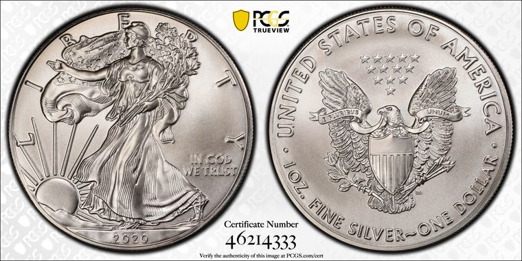 Cert 46214333 - Coin Image