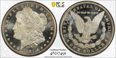 1881-CC $1 MS65DMPL