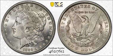 1889 $1 MS64