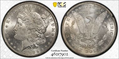 1882-CC $1 GSA Hoard MS62