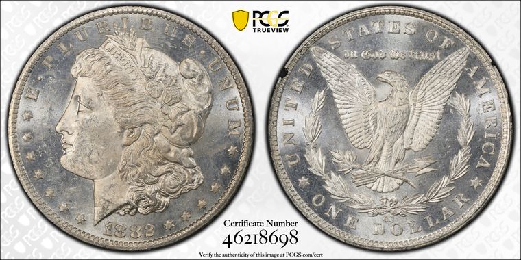 Cert 46218698 - Coin Image