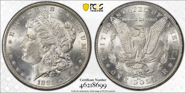 1883-CC $1 GSA Hoard MS62