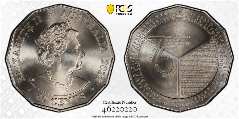 Cert 46220220 - Coin Image